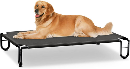 Cooling elevated dog bed - cooling,