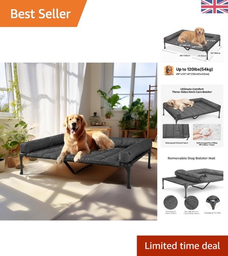 Durable elevated dog - durable, bed