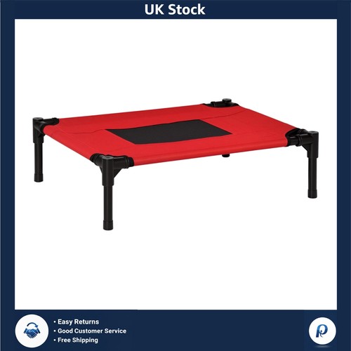 Portable elevated pet bed - elevated,