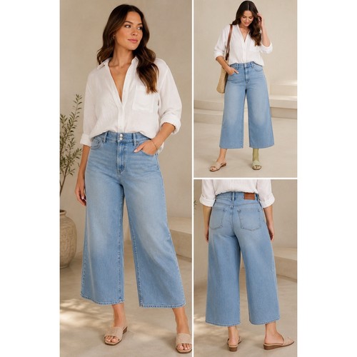 Banana republic wide leg - banana, crop