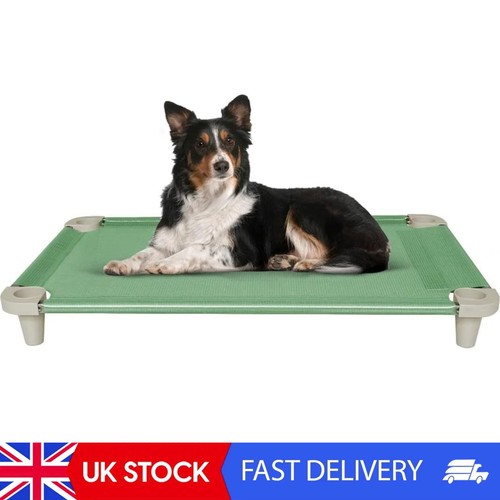 Cooling elevated pet dog bed - pet,