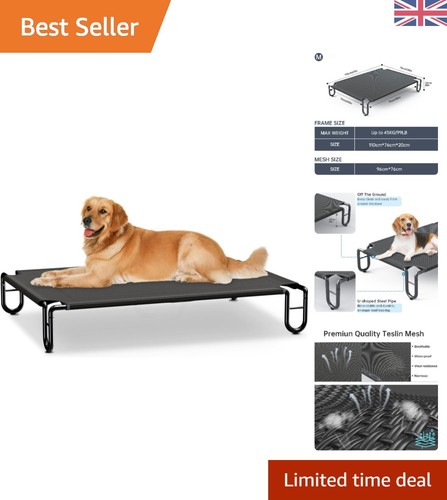 Elevated cooling dog bed - elevated, for